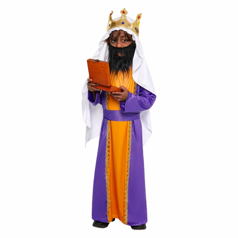 Dječji srednjovjekovni pastir – cosplay kostim za Dan Tri kralja, kostim za scensku izvedbu