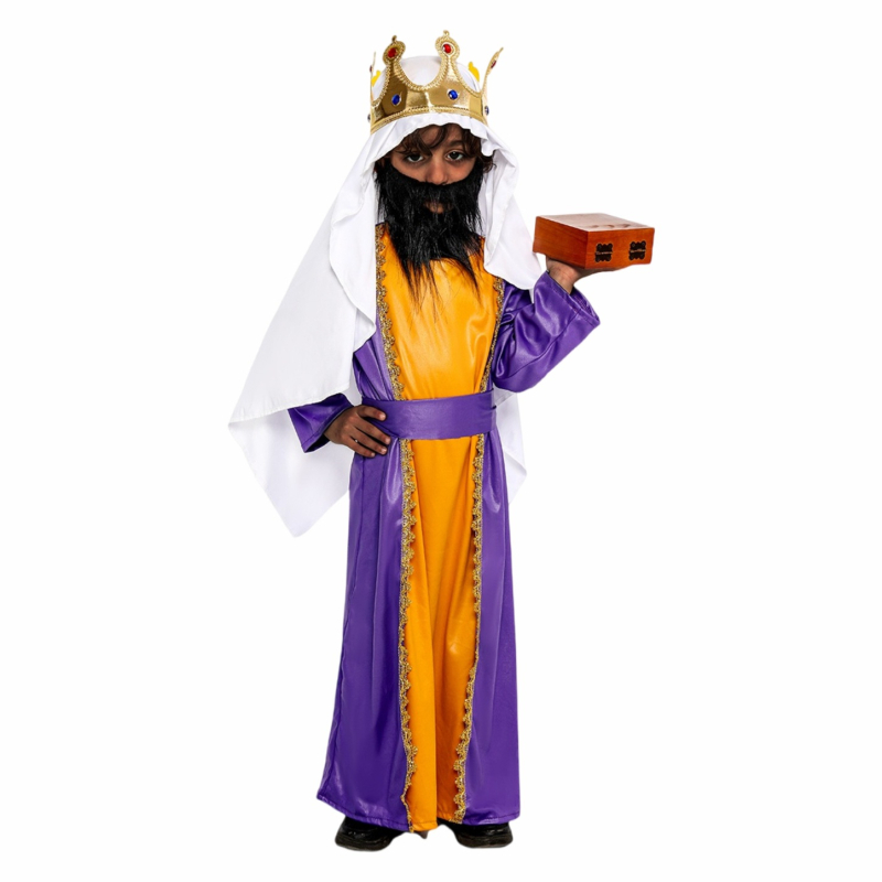 Dječji srednjovjekovni pastir – cosplay kostim za Dan Tri kralja, kostim za scensku izvedbu