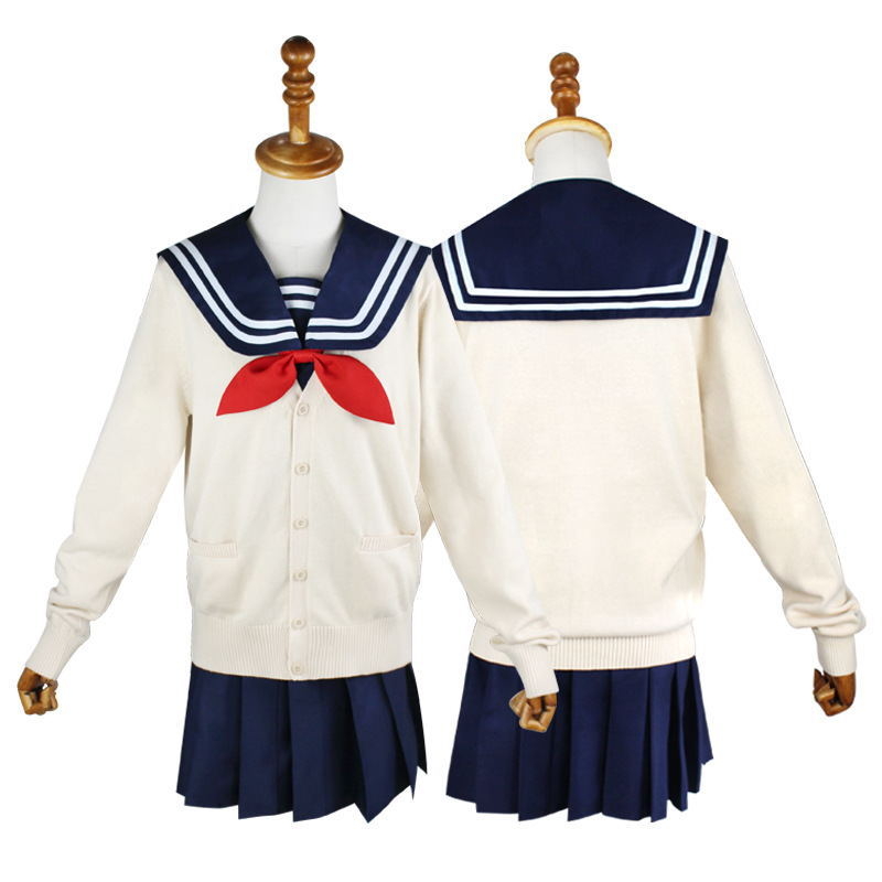Аниме косплей костюм за училищна униформа в стил Sailor JK, сценични представления, Falai Anime; смесено химическо влакно, основна материя: найлон, допълнителна: полиестер; сезон пролет 2022