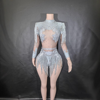 Rochie de dans latino cu franjuri — Toamnă 2023, material spandex, poliester 95%+, stil urban trendsetter, stil neutru