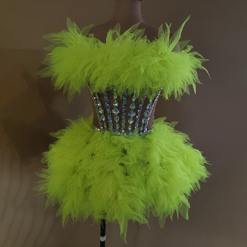 Φόρεμα πάρτι χωρίς μανίκια με φούστα τούτου, ψηλή μέση, λαιμόκοψη τύπου σωλήνα, από σπαντέξ, άνοιξη 2024