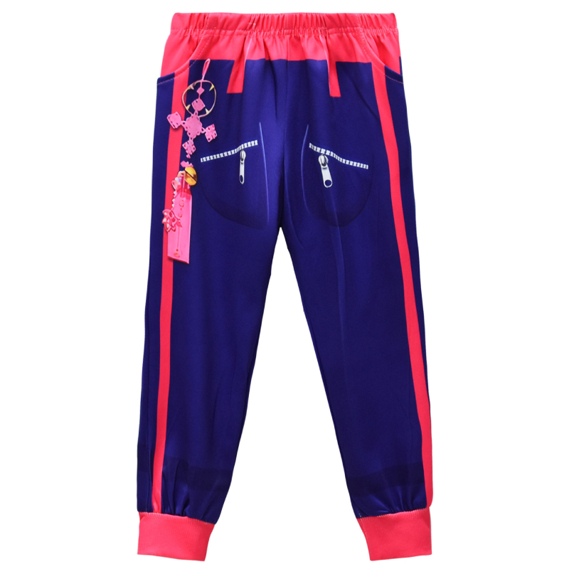Dječji cosplay set od dva komada: unisex hoodie i hlače, poliester 90%, mekan materijal, za sve sezone, uzorci: crtani, kamuflažni, apstraktni