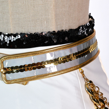 Cosplay kostīms – démonu mednieku raganu grupa, iedvesmojusies no K-Pop meiteņu grupas; poliesters, 95%+ galvenā auduma saturs; pavasaris 2025; produkta kods 123669; piemērots animācijas lellēm un anime lomu spēlēm