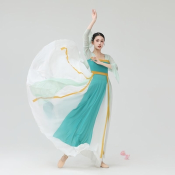 Унисекс костюм за класически танц от chenille-spandex плат за народни танци, пролет 2025