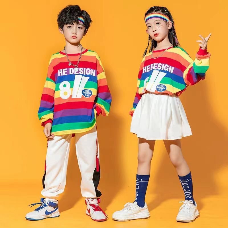Kostimi za čirliđing za djecu, školske uniforme, hip-hop setovi za vrtić, kostumi za nastupe čirliđinga na sportskim događanjima