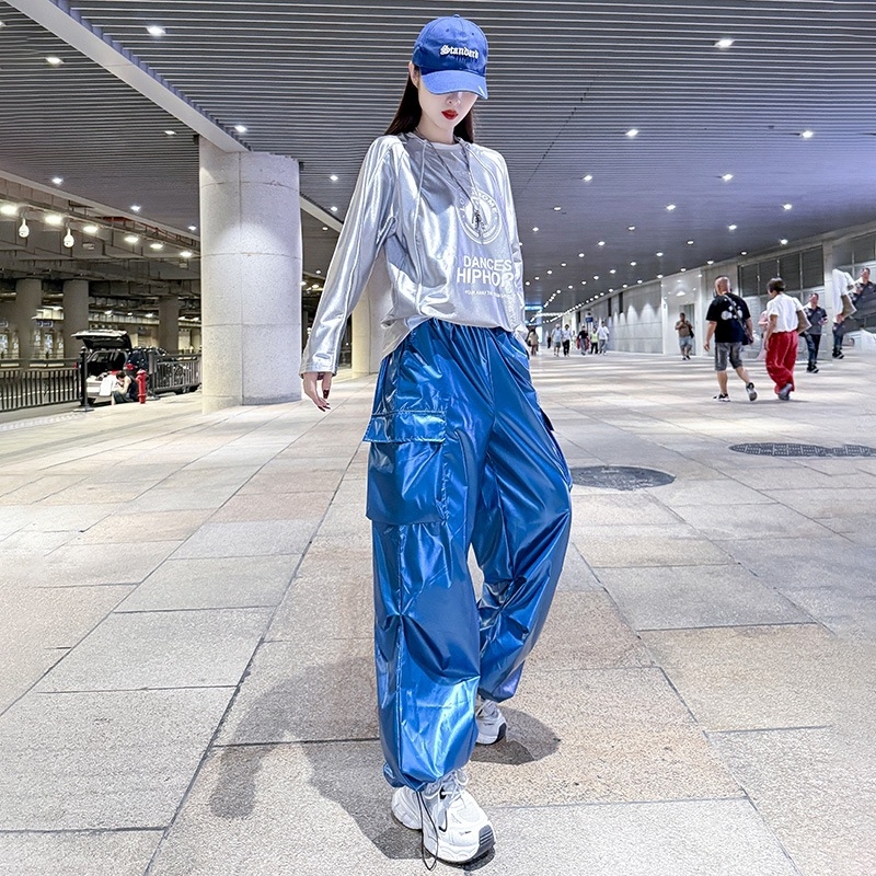 Ținută de street dance toamnă 2025 pentru jazz/hip-hop, croială lejeră, material principal din bumbac 50–70%, bumbac secundar sub 30%, stil casual urban