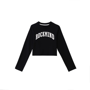 Costum de dans Jazz pentru femei, toamnă 2025 — amestec de bumbac 50–70% (alt material <30%), stil casual streetwear, etichetă la guler și etichetă de agățare