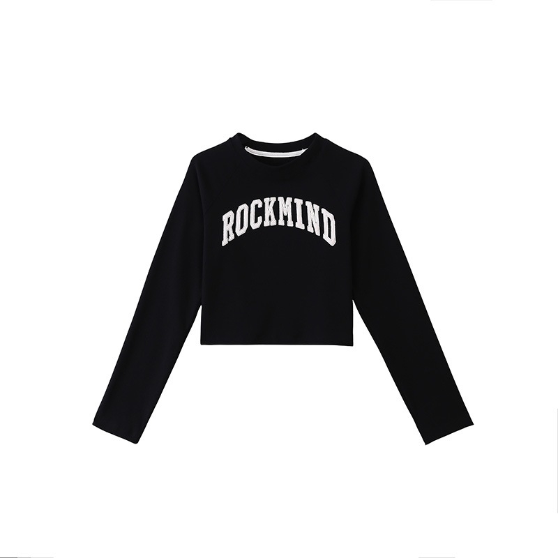 Costum de dans Jazz pentru femei, toamnă 2025 — amestec de bumbac 50–70% (alt material <30%), stil casual streetwear, etichetă la guler și etichetă de agățare