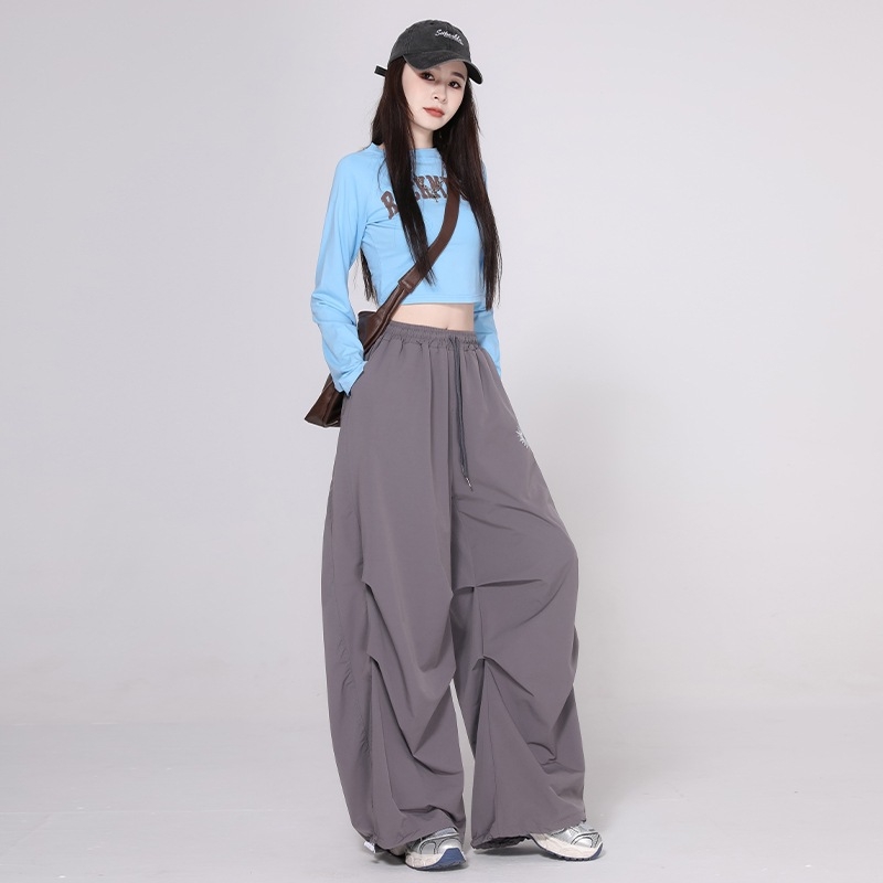 Costum de dans Jazz pentru femei, toamnă 2025 — amestec de bumbac 50–70% (alt material <30%), stil casual streetwear, etichetă la guler și etichetă de agățare