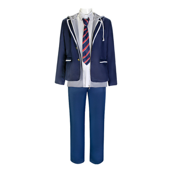 Moyu cosplay kostim za igre anime uloge, unisex sveučilišna uniforma, poliester 50% + 50%, proljeće 2025