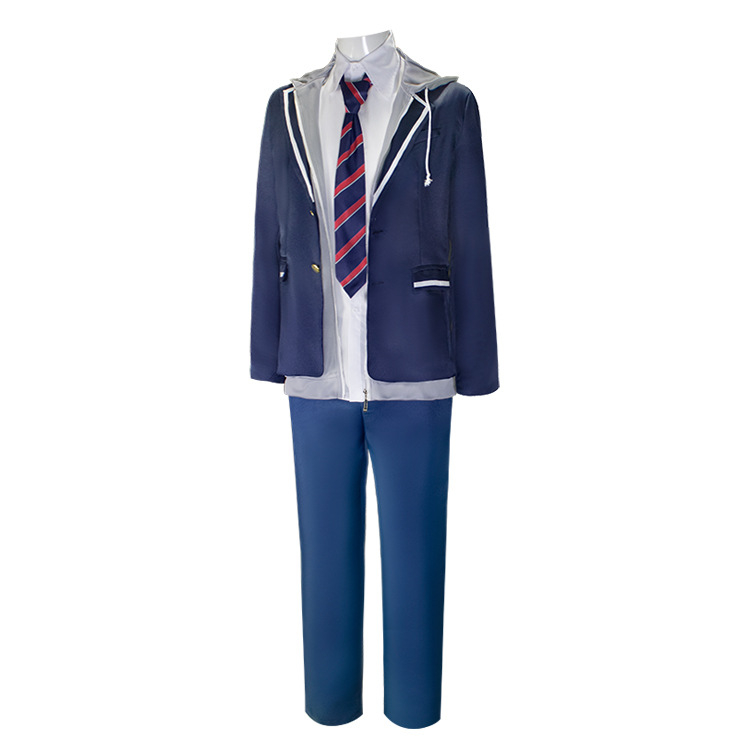 Moyu cosplay kostim za igre anime uloge, unisex sveučilišna uniforma, poliester 50% + 50%, proljeće 2025