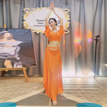 Комплект за Belly Dance за репетиции със кристални камъни, материя: смес от синтетични влакна, 80% спандекс, за възрастни жени, есен 2022