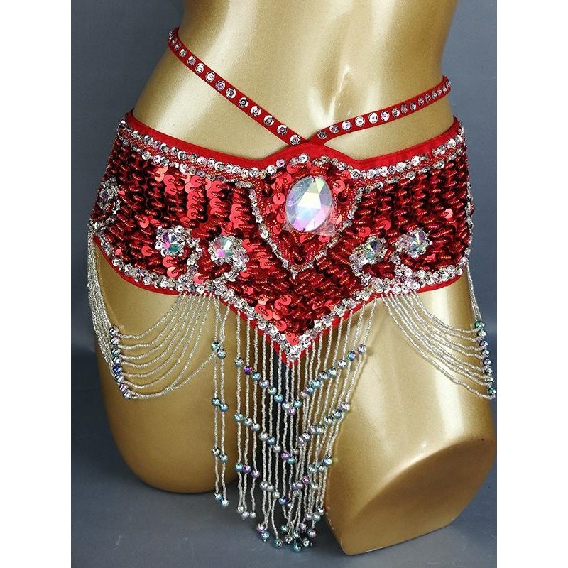 Set kostima za belly dance za žene, chenille tkanina s elastanom, glavni sastav tkanine <30%, proljeće 2025