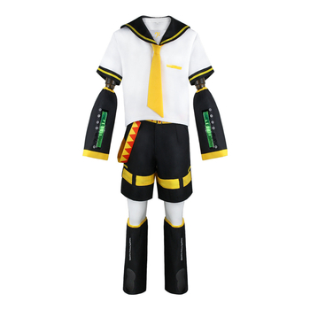 Kagamine Twins cosplay kostim, unisex, kampus pozorišna odjeća (pamuk 50%, poliester 20%)