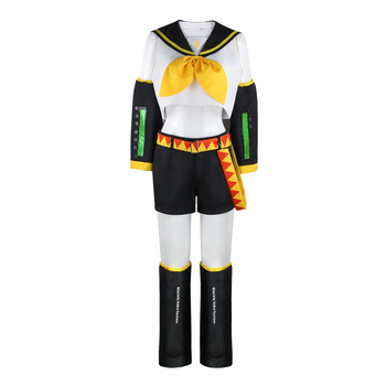 Kagamine Twins cosplay kostim, unisex, kampus pozorišna odjeća (pamuk 50%, poliester 20%)