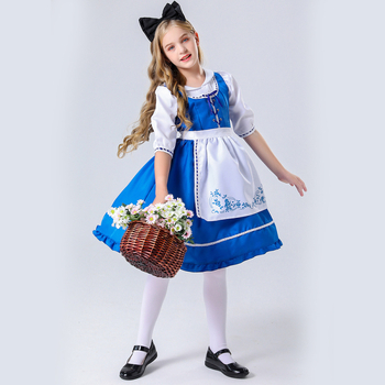 Gyerekek szolgálóruhája - Pastoris színpadi jelmez, Anyag: pamutkeverék, Fő anyag: poliészter 90%, Tavasz 2024