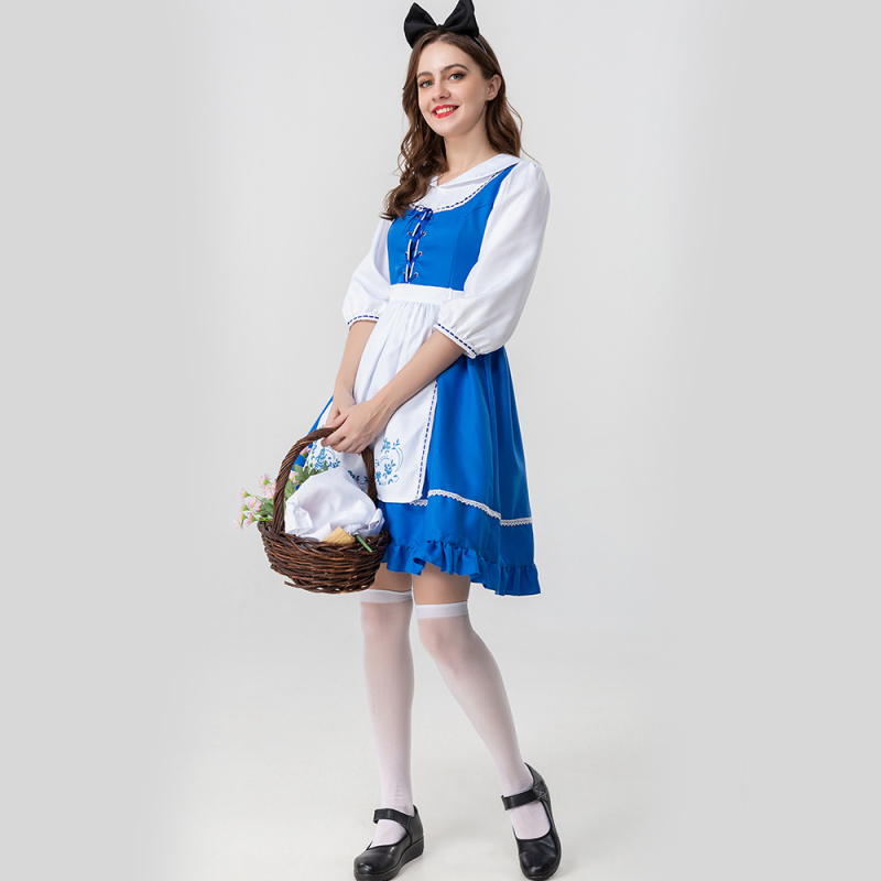 Gyerekek szolgálóruhája - Pastoris színpadi jelmez, Anyag: pamutkeverék, Fő anyag: poliészter 90%, Tavasz 2024