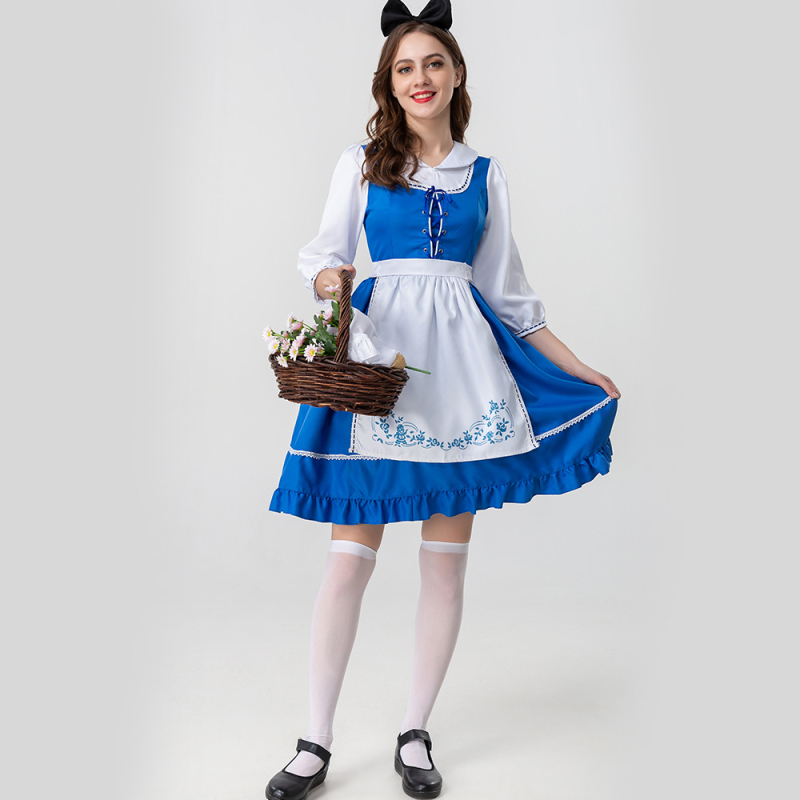 Gyerekek szolgálóruhája - Pastoris színpadi jelmez, Anyag: pamutkeverék, Fő anyag: poliészter 90%, Tavasz 2024