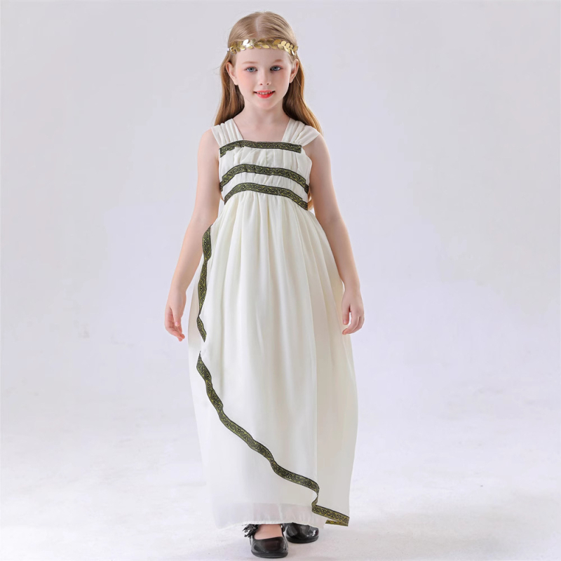 Cleopatra cosplay jelmez — ókori görög istennő, poliészter; nőknek; 18-24 éveseknek; szerepjátékhoz