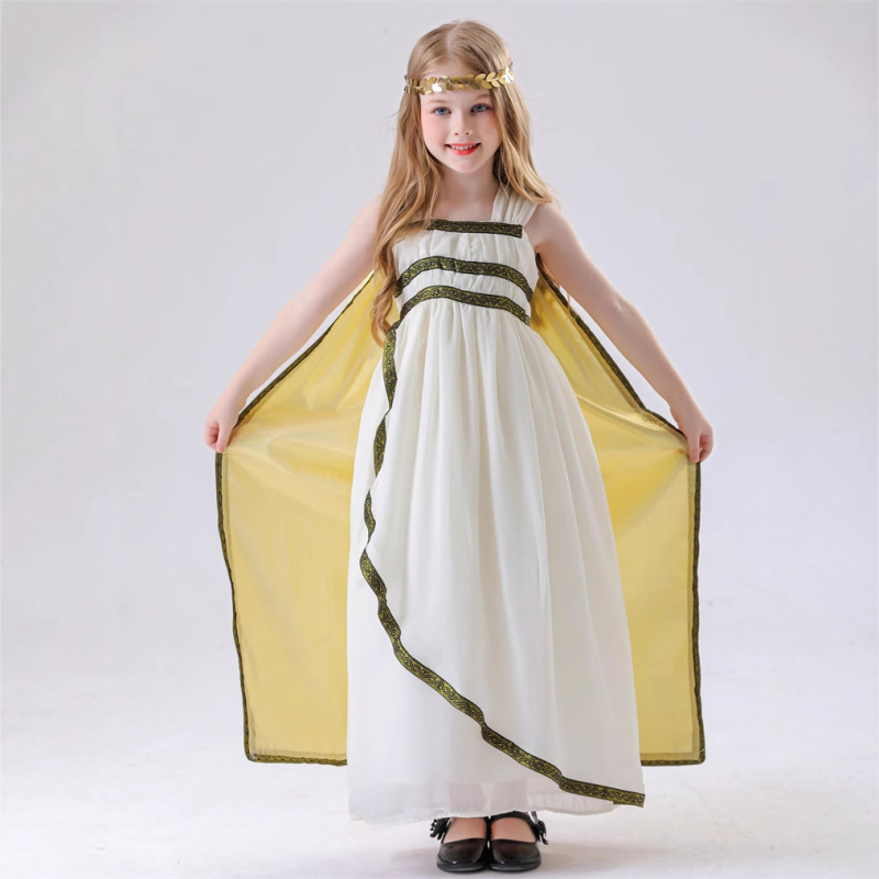 Cleopatra cosplay jelmez — ókori görög istennő, poliészter; nőknek; 18-24 éveseknek; szerepjátékhoz