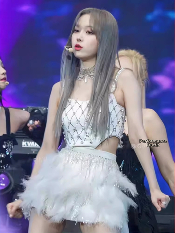 Set rochie cu bretele, în stil aespa, pentru spectacole pe scenă – vara 2023, componența principală a materialului 90–95%, material: altul, stil: hip-hop, tip stil: street fashionista