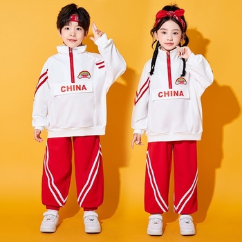 Dječji kostimi za cheerleading za školsko otvorenje – unisex, Maple View, glavni materijal: Drugo; Spandex 30–50%, proljeće 2025