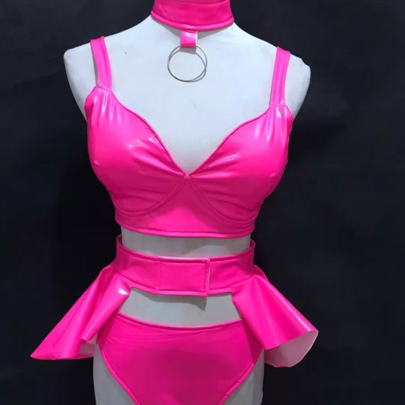 Scenski kostim za folklorni ples od chenille-spandex tkanine, elastičan izgled kože, unisex (Tkanina: Chenille; Glavni materijal: Spandex; Sadržaj: 90–95%; Prigoda: Folklorni ples)