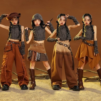 Koreai stílusú gyerekeknek szóló 2 részes ujjatlan felső és rövidnadrág szett, ősz, kötött anyag nyúlszőrrel