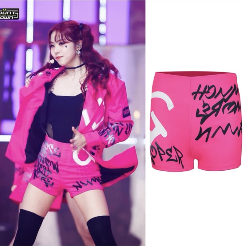 Costum de scenă pentru grupul K-pop feminin, jazz hip-hop, material din bumbac, conținut 80-90% bumbac, lansare primăvară 2025, stil: hip-hop, tip stil: japonez/koreean liber