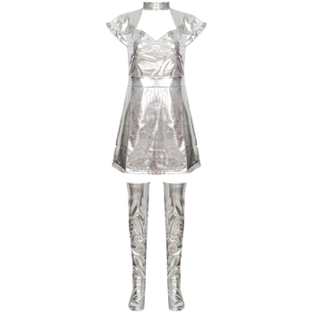 Cosplay kostim za žene — Tin Man inspirirana uniforma, poliester tkanina, Beauty embryo marka, za igre/animaciju