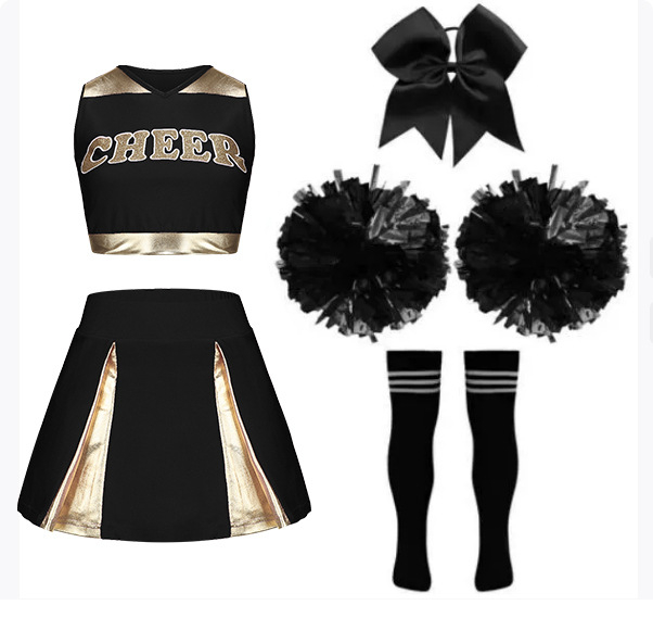 Ženski komplet za scensku cheerleading odjeću, poliester/Lycra i Spandex, ljeto 2025