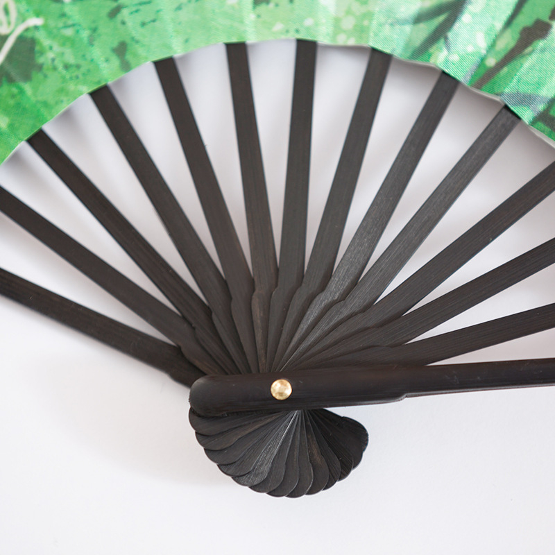 Összecsukható bambusz kézi fan táncgyakorláshoz – kínai stílus, Yuhong márka