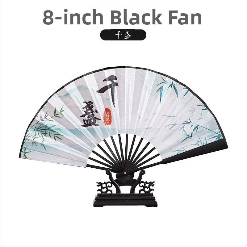 Összecsukható bambusz kézi fan táncgyakorláshoz – kínai stílus, Yuhong márka