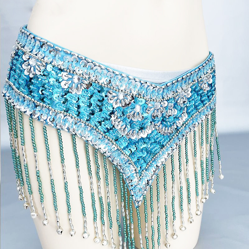 Set grudnog pojasa za Belly Dance, visokokvalitetni scenski kostim s perlama i vezom, PVC 50–70% / poliester 30–50%, šivanje, seksi street stil, zima 2022