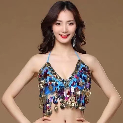 Set de dans Belly dance pentru femei — iarnă 2025, șifon, PVC 50–70%, alte componente sub 30%, stil literar retro, fără guler