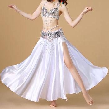 Costum Belly Dance, țesătură PVC (conținut 90–95%), țesătură Tr, stil Chinezesc, retro literar, primăvara 2025