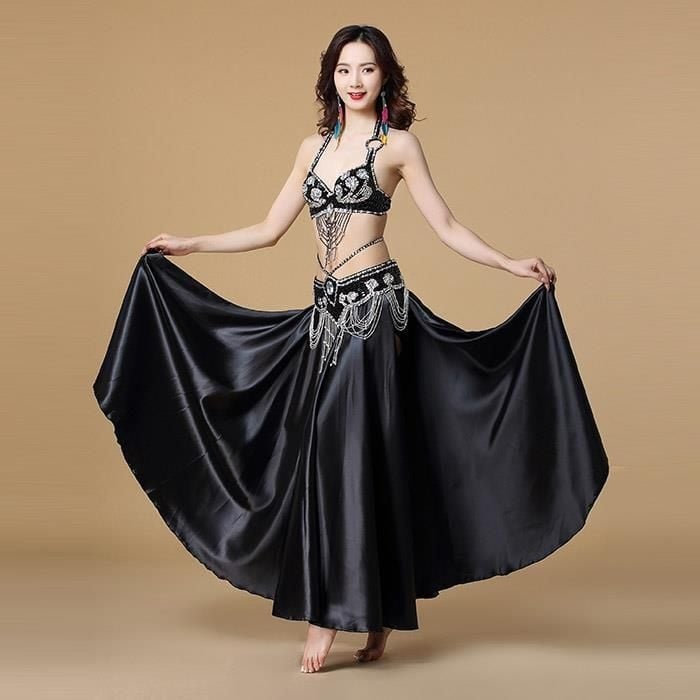 Costum Belly Dance, țesătură PVC (conținut 90–95%), țesătură Tr, stil Chinezesc, retro literar, primăvara 2025
