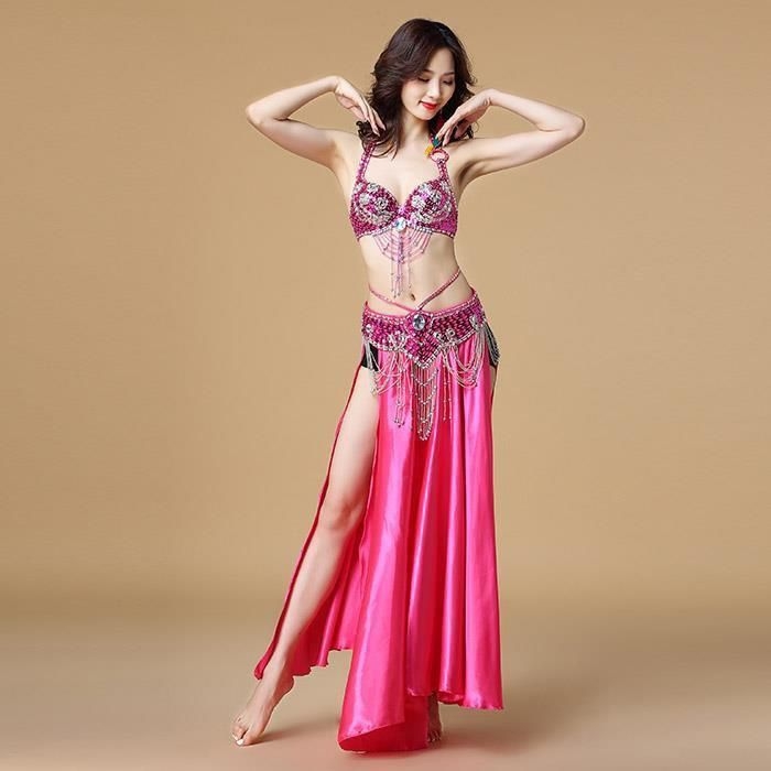 Costum Belly Dance, țesătură PVC (conținut 90–95%), țesătură Tr, stil Chinezesc, retro literar, primăvara 2025