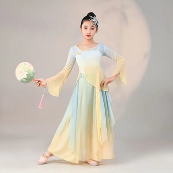 Scensko plesno odijelo — šifon tkanina, svila mulberry, 95% i više, ljeto 2022, za ples stomaka