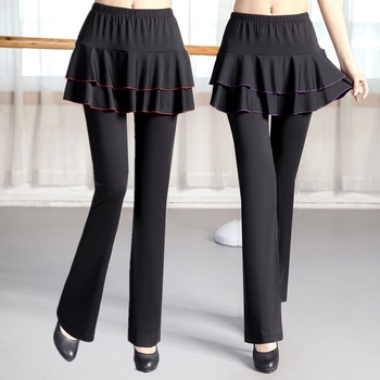 Pantalone za square dance (culotte) s Milk Silk tkaninom – 91% poliester, podstava Milk Silk, za sve sezone, ženski