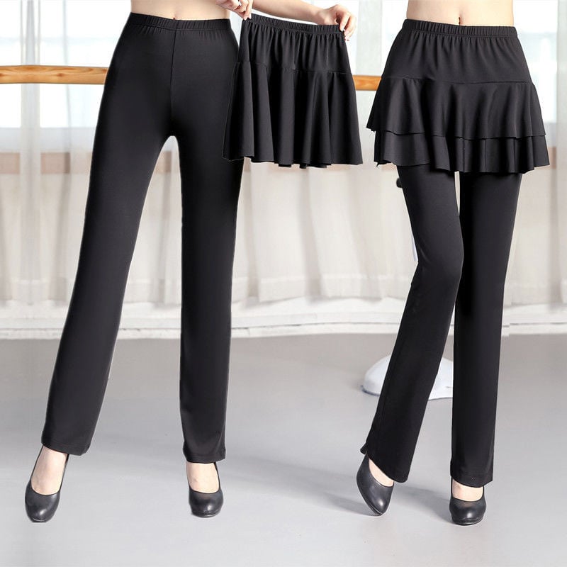 Pantalone za square dance (culotte) s Milk Silk tkaninom – 91% poliester, podstava Milk Silk, za sve sezone, ženski