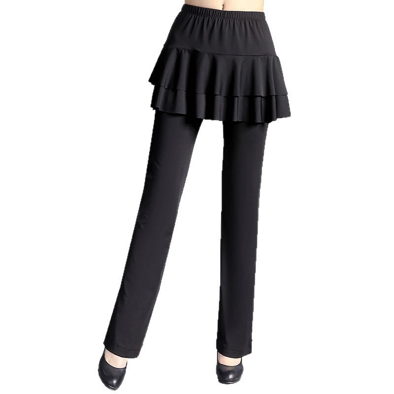 Pantalone za square dance (culotte) s Milk Silk tkaninom – 91% poliester, podstava Milk Silk, za sve sezone, ženski