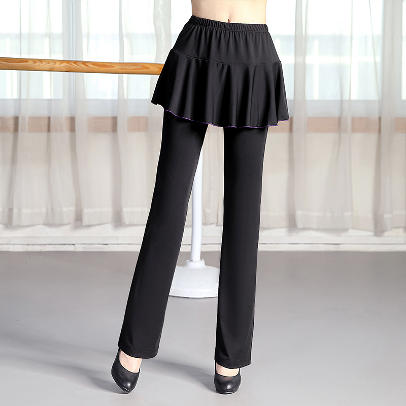 Pantalone za square dance (culotte) s Milk Silk tkaninom – 91% poliester, podstava Milk Silk, za sve sezone, ženski
