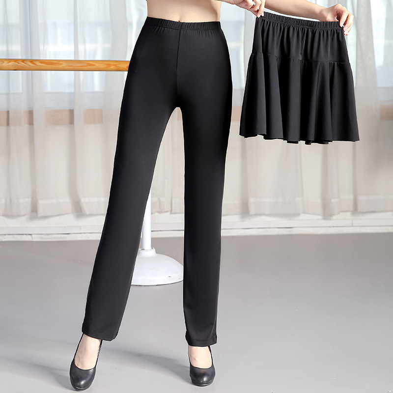 Pantalone za square dance (culotte) s Milk Silk tkaninom – 91% poliester, podstava Milk Silk, za sve sezone, ženski