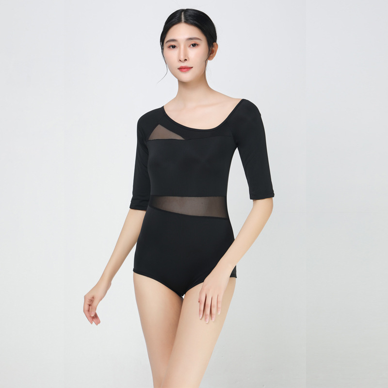 Kostim za moderni ples za žene — Milk Silk tkanina s 50% elastana, podstava Milk Silk s 50% elastana, pogodan za pozornicu, belly dance, latin i narodne plesove