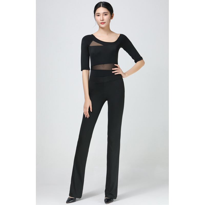 Kostim za moderni ples za žene — Milk Silk tkanina s 50% elastana, podstava Milk Silk s 50% elastana, pogodan za pozornicu, belly dance, latin i narodne plesove