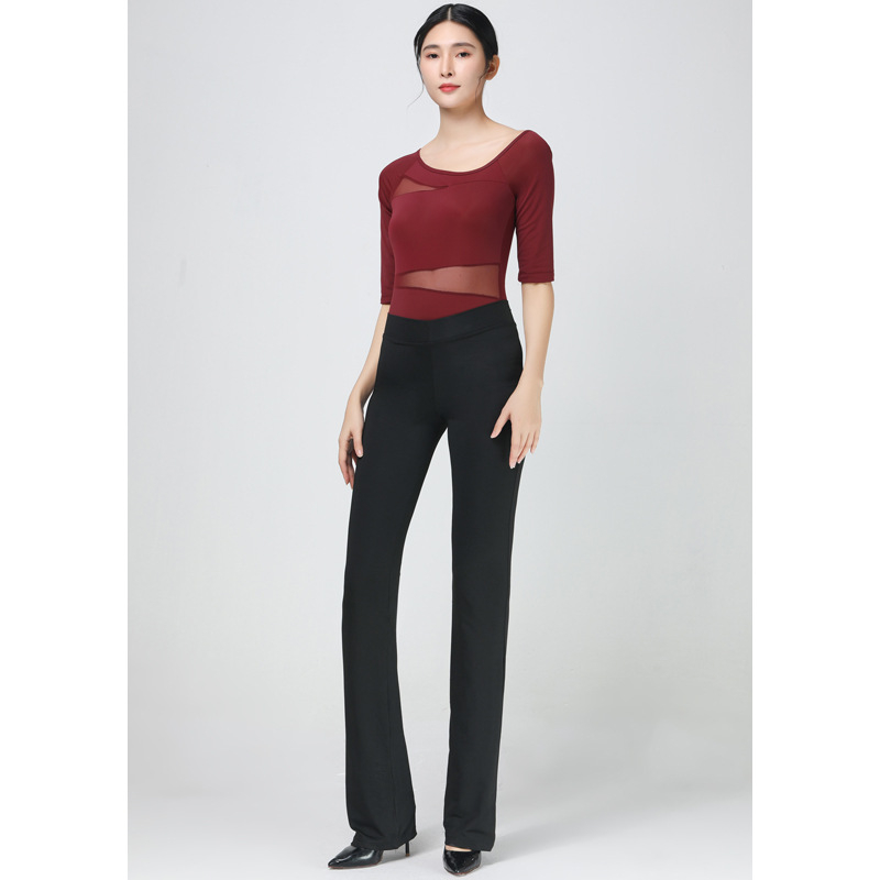 Kostim za moderni ples za žene — Milk Silk tkanina s 50% elastana, podstava Milk Silk s 50% elastana, pogodan za pozornicu, belly dance, latin i narodne plesove