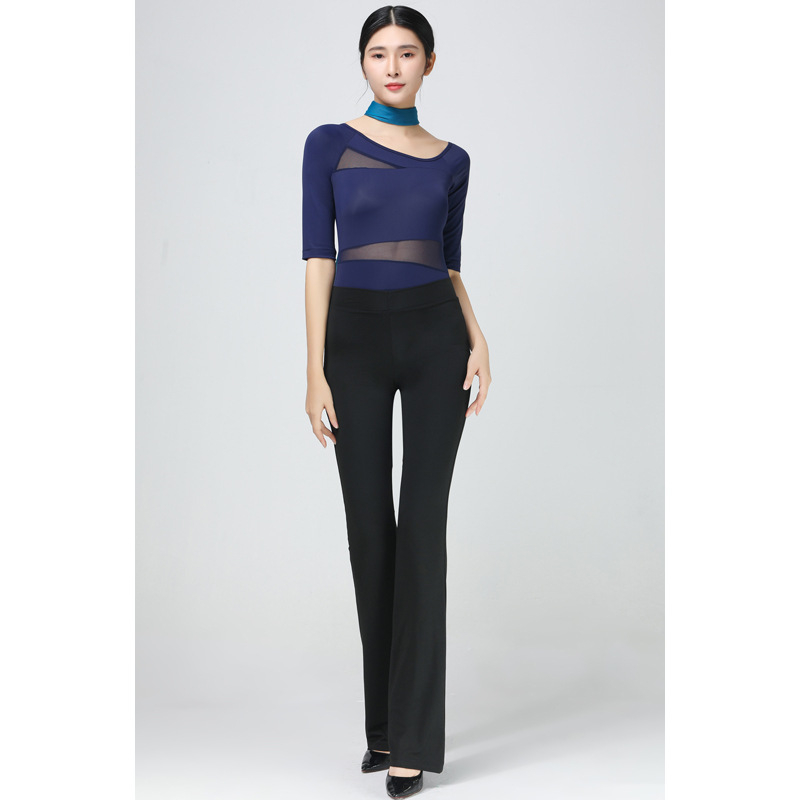 Kostim za moderni ples za žene — Milk Silk tkanina s 50% elastana, podstava Milk Silk s 50% elastana, pogodan za pozornicu, belly dance, latin i narodne plesove