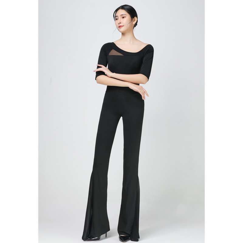 Kostim za moderni ples za žene — Milk Silk tkanina s 50% elastana, podstava Milk Silk s 50% elastana, pogodan za pozornicu, belly dance, latin i narodne plesove
