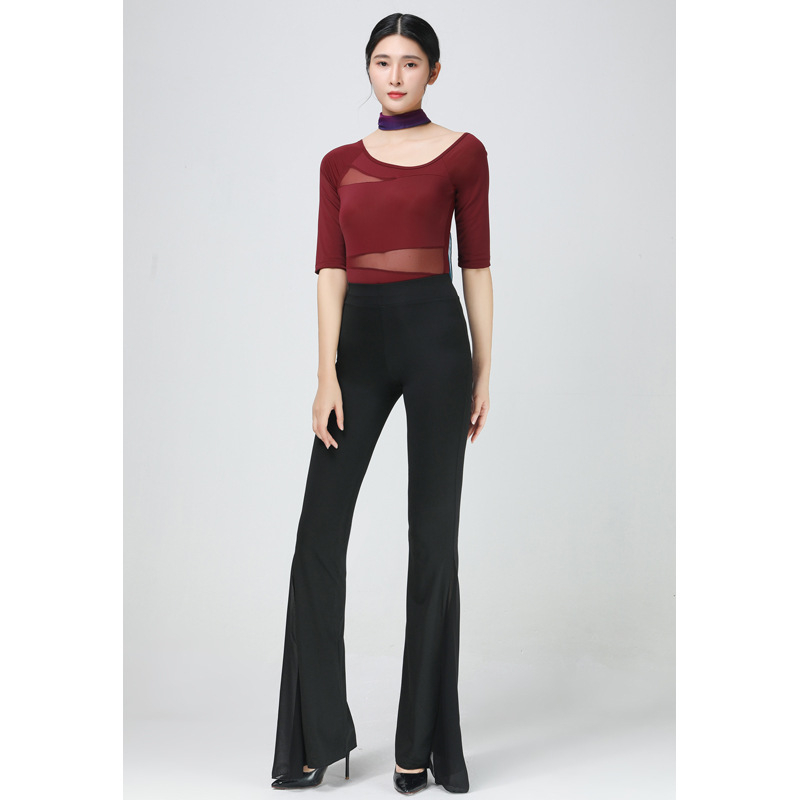 Kostim za moderni ples za žene — Milk Silk tkanina s 50% elastana, podstava Milk Silk s 50% elastana, pogodan za pozornicu, belly dance, latin i narodne plesove
